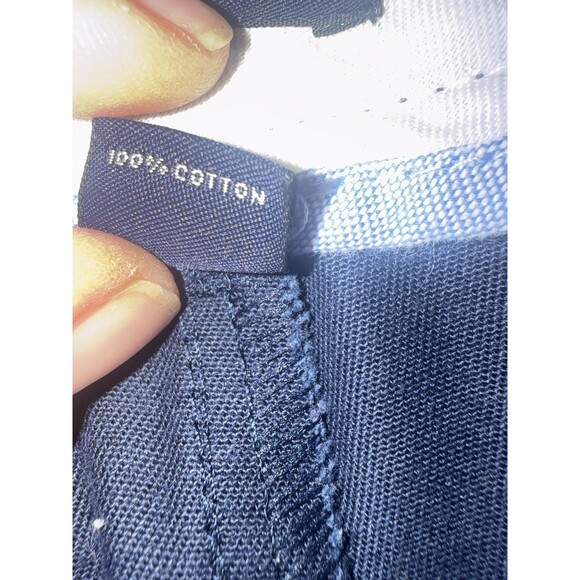 Men's LANDS' END Traditional Fit Blue 100% Cotton Shorts 42 - Picture 6 of 7